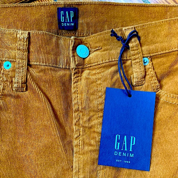 GAP DENIM NWT High Rise Cords 💛- 14/32T - Picture 4 of 12
